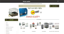 Desktop Screenshot of jaulasypajareras.net